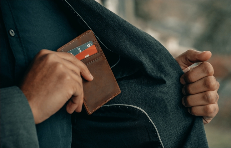 Wallet in pocket