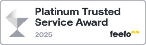 Feefo Platinum Trusted Service Award 2025 logo