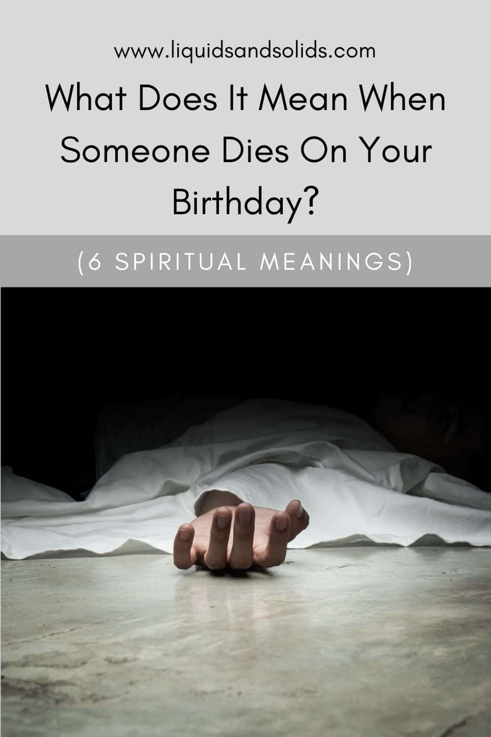 Que significa cando alguén morre no teu aniversario? (6 significados espirituais)