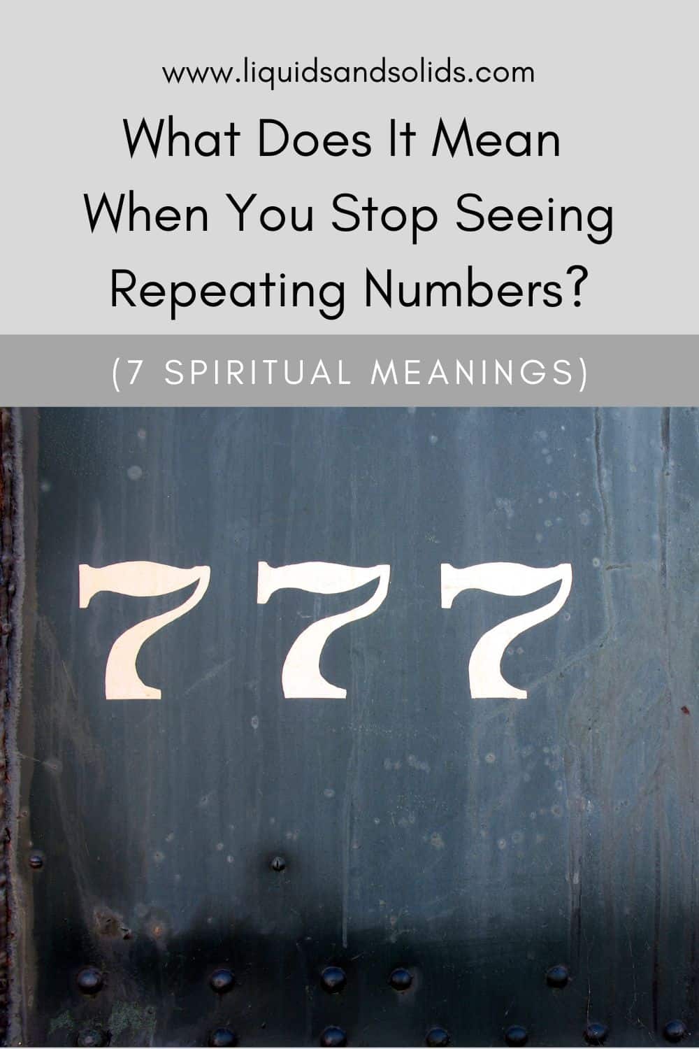  Que signifie le fait de ne plus voir de nombres répétitifs (7 significations spirituelles)