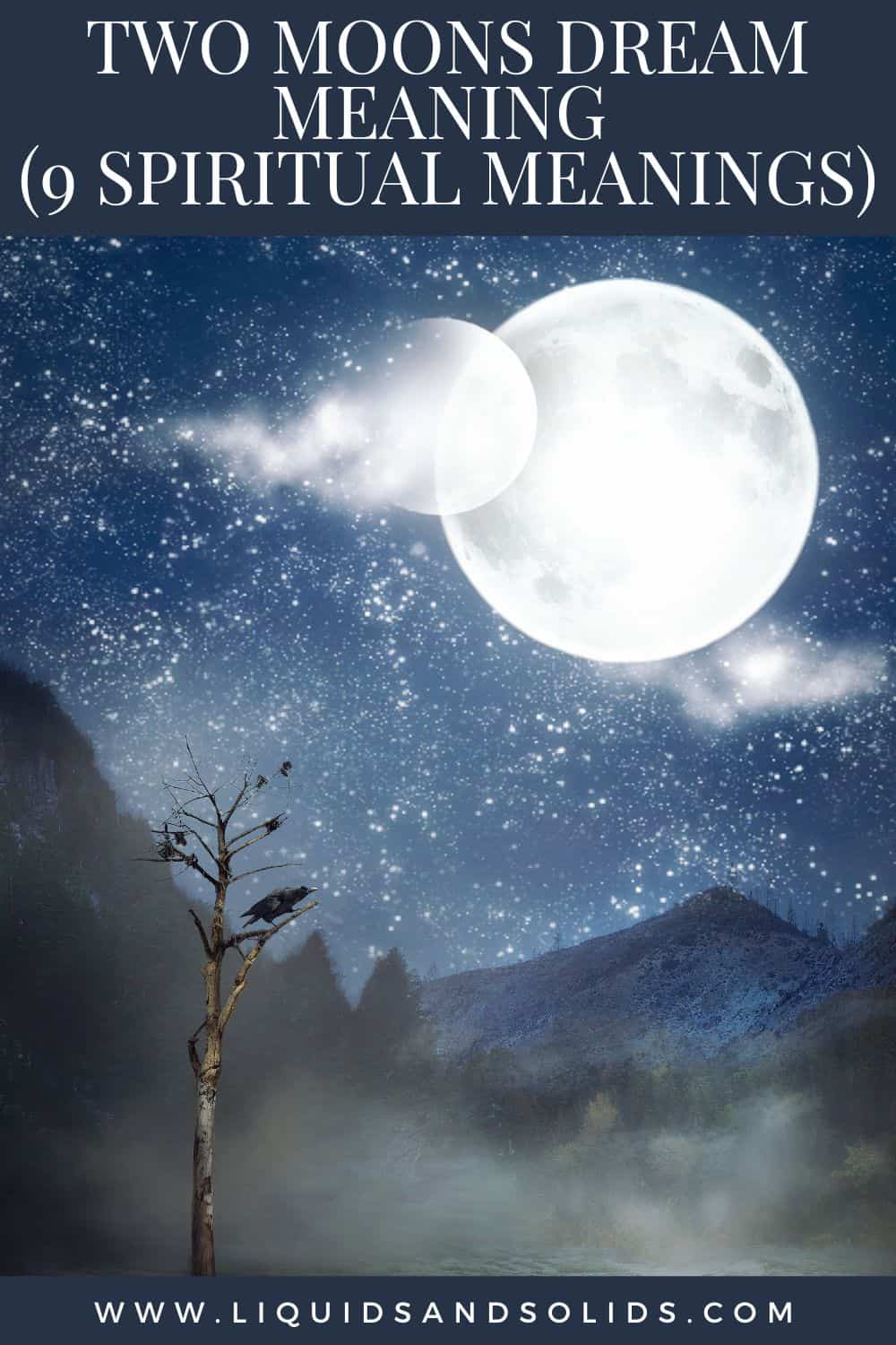  Soñar con dúas lúas? (9 significados espirituais)
