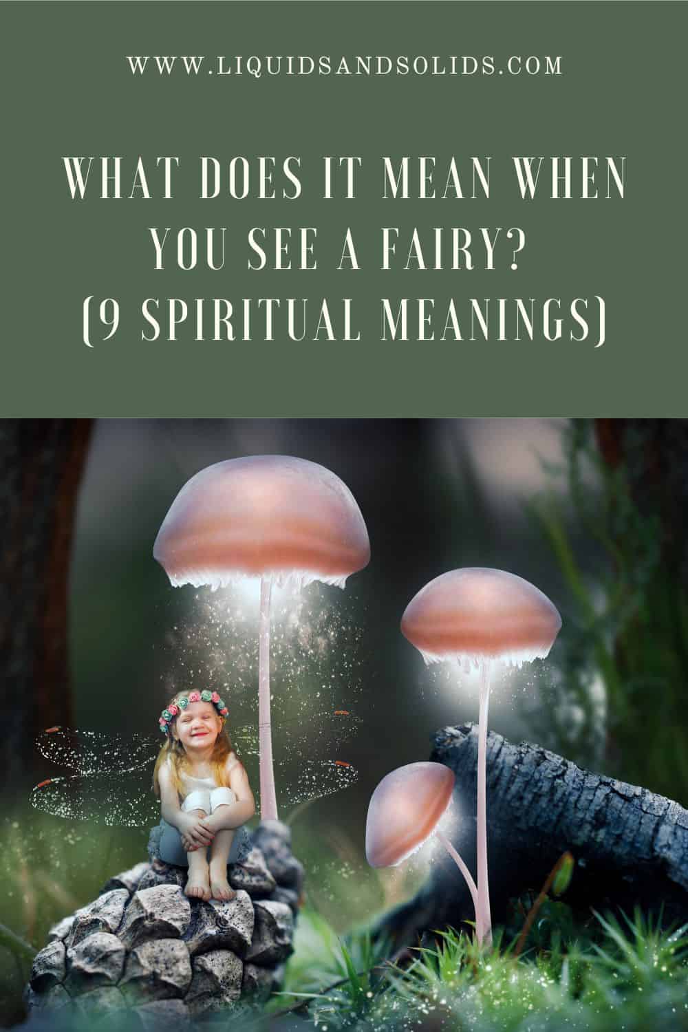  Que significa cando ves unha fada? (9 significados espirituais)